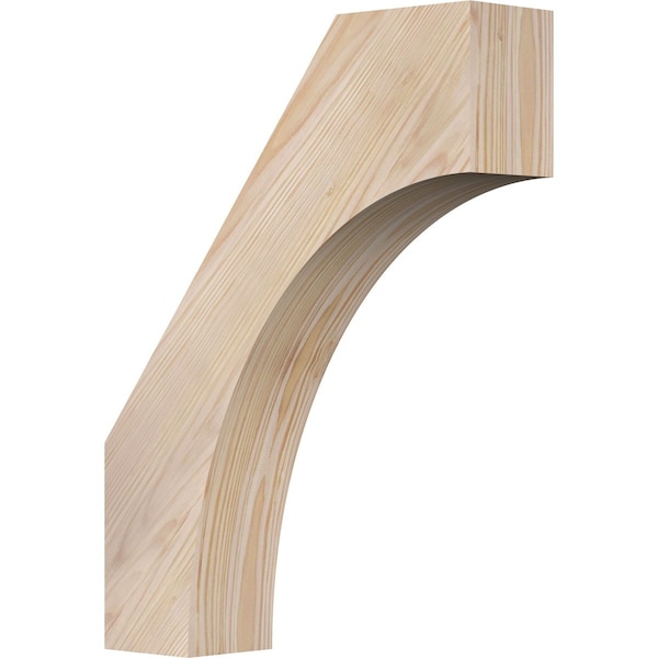 Ekena Millwork 3 1/2"W x 14"D x 18"H Westlake Smooth Knee Brace, Douglas Fir BRC04X14X18WTL00SDF - main